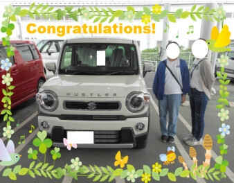 ハスラーをご納車いたしました！